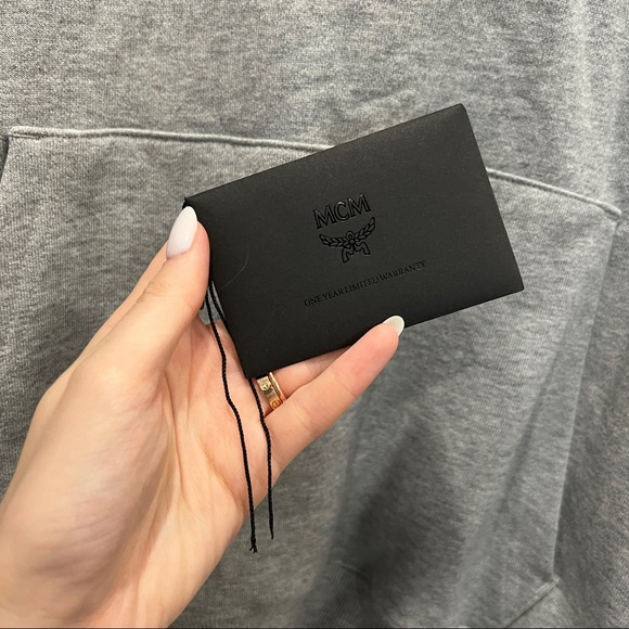 SOLD MCM Brand New Gray Sweater Size M - Picture 2 of 5